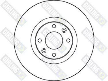 Тормозной диск (GIRLING: 6049625)