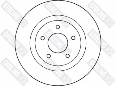 Тормозной диск (GIRLING: 6049641)