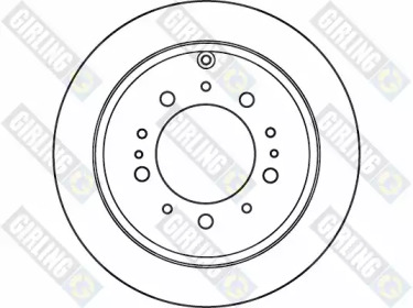 Тормозной диск (GIRLING: 6049655)