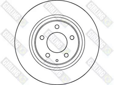Тормозной диск (GIRLING: 6049672)