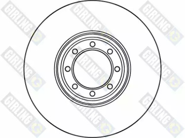Тормозной диск (GIRLING: 6049855)