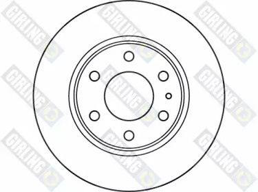 Тормозной диск (GIRLING: 6049885)