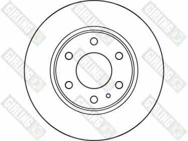 Тормозной диск (GIRLING: 6049925)