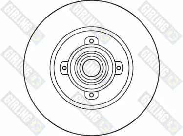 Тормозной диск (GIRLING: 6060426)