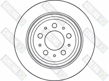 Тормозной диск (GIRLING: 6060484)