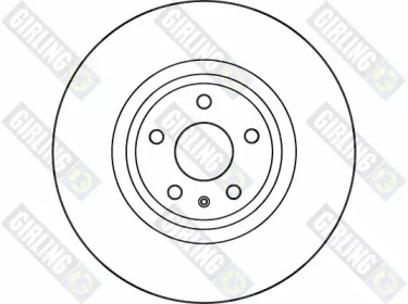 Тормозной диск (GIRLING: 6060514)