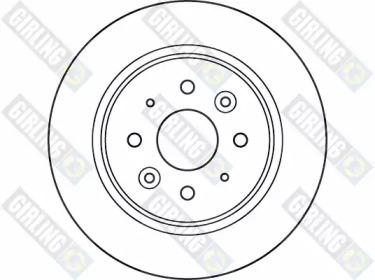 Тормозной диск (GIRLING: 6060554)