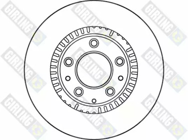 Тормозной диск (GIRLING: 6060681)