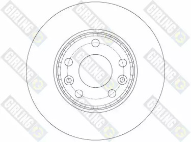 Тормозной диск (GIRLING: 6060721)
