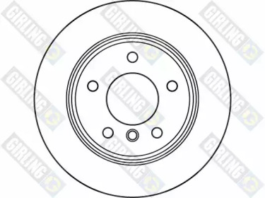 Тормозной диск (GIRLING: 6061064)