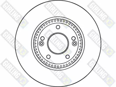 Тормозной диск (GIRLING: 6061085)