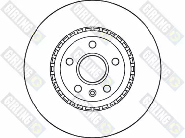 Тормозной диск (GIRLING: 6061135)