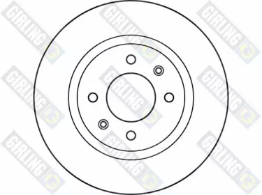 Тормозной диск (GIRLING: 6061161)