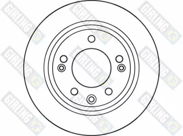 Тормозной диск (GIRLING: 6061234)