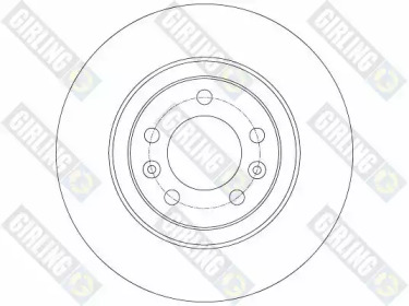 Тормозной диск (GIRLING: 6061344)