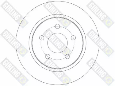 Тормозной диск (GIRLING: 6061394)