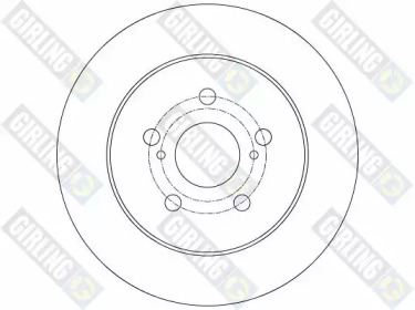 Тормозной диск (GIRLING: 6061454)