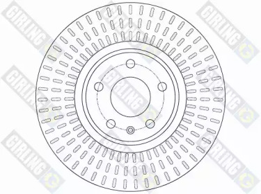 Тормозной диск (GIRLING: 6061481)