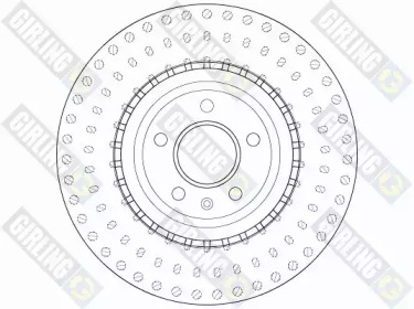 Тормозной диск (GIRLING: 6061495)