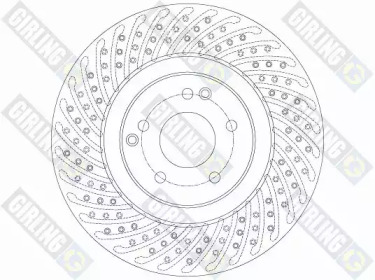 Тормозной диск (GIRLING: 6061535)