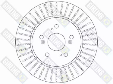 Тормозной диск (GIRLING: 6061805)