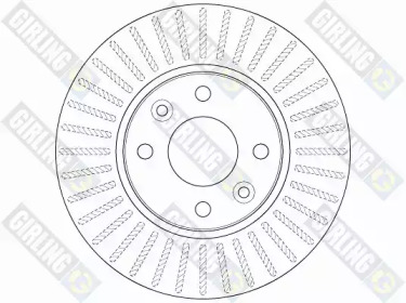 Тормозной диск (GIRLING: 6061861)