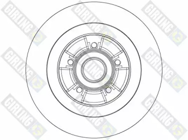 Тормозной диск (GIRLING: 6062026)