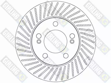 Тормозной диск (GIRLING: 6062051)