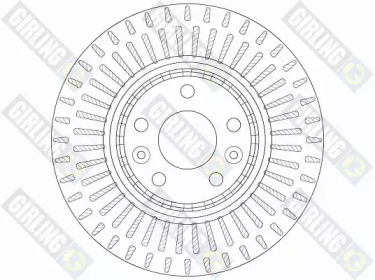 Тормозной диск (GIRLING: 6062085)