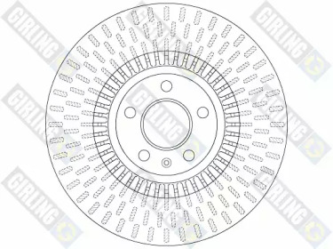 Тормозной диск (GIRLING: 6062161)