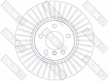 Тормозной диск (GIRLING: 6062205)