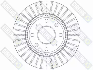 Тормозной диск (GIRLING: 6062291)