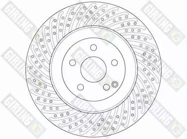 Тормозной диск (GIRLING: 6062425)