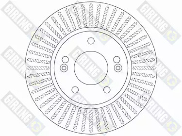 Тормозной диск (GIRLING: 6062701)