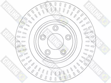Тормозной диск (GIRLING: 6062952)
