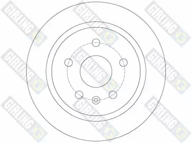 Тормозной диск (GIRLING: 6063124)