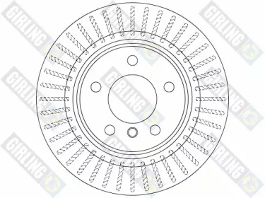 Тормозной диск (GIRLING: 6063132)