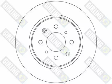 Тормозной диск (GIRLING: 6063184)
