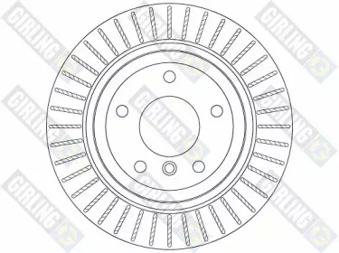 Тормозной диск (GIRLING: 6063292)