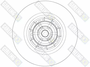 Тормозной диск (GIRLING: 6063556)