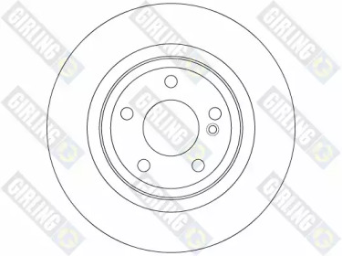 Тормозной диск (GIRLING: 6063584)