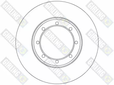 Тормозной диск (GIRLING: 6063724)
