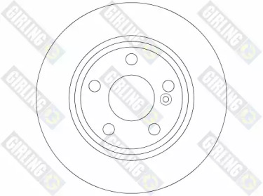 Тормозной диск (GIRLING: 6063764)