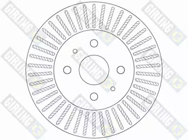 Тормозной диск (GIRLING: 6064071)
