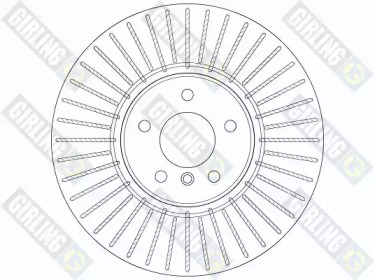 Тормозной диск (GIRLING: 6064085)