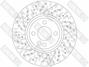 Тормозной диск (GIRLING: 6064221)