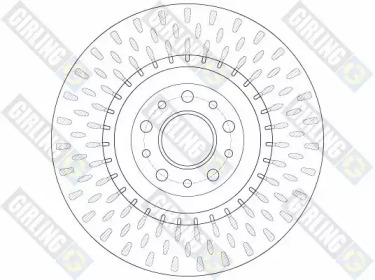 Тормозной диск (GIRLING: 6064241)