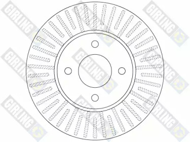 Тормозной диск (GIRLING: 6064301)
