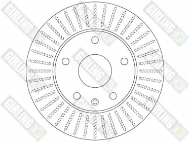 Тормозной диск (GIRLING: 6064411)