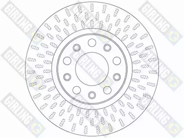 Тормозной диск (GIRLING: 6064501)